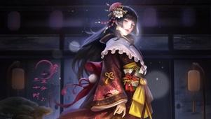 和风唯美可爱美女
