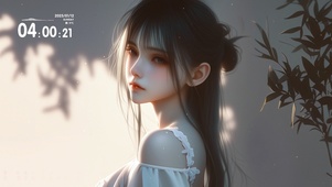 阳光倩影