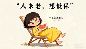 人未老 想低保