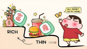 暴富暴瘦