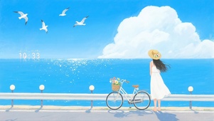 蓝色海岸