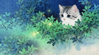 草丛喵咪萤火虫