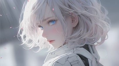 【4K唯美】治愈可爱の机甲少女