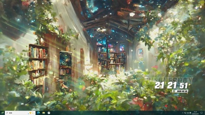 护眼树木桌面主题