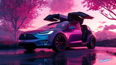 特斯拉 model X-猎鹰