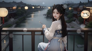 国风汉服唯美少女
