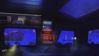 房车治愈减压雨声