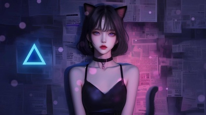 4K纯欲猫耳少女