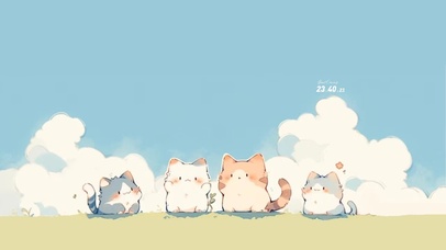 可可爱爱的猫咪