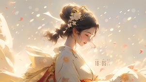 国风温婉气质美女