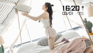 居家美女