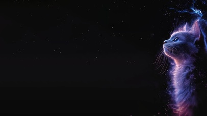 期待未来的梦幻猫咪～宇宙～