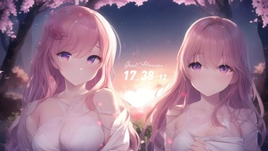 可爱粉色系女神
