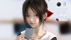 治愈甜美少女