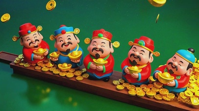 五福财神流水生财