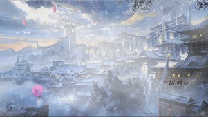 古风仙侠场景