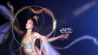 4k梵天伽蓝-美女cos