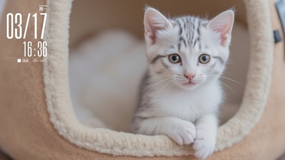 电子木鱼：摸鱼狂rua屏幕猫头