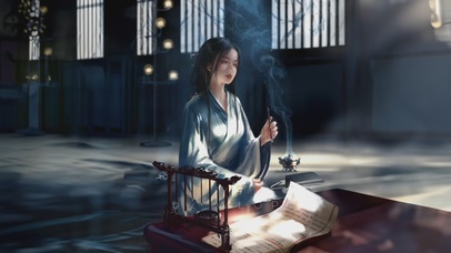 麻匪 Wlop鬼刀画作 雨儿