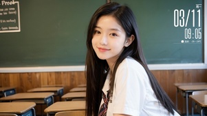 清纯女同学