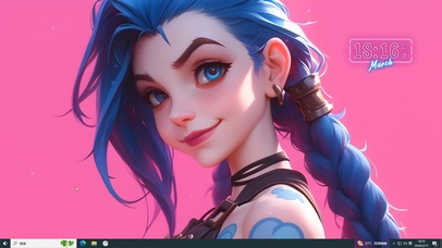 游戏少女 金克斯