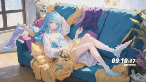 休闲女孩