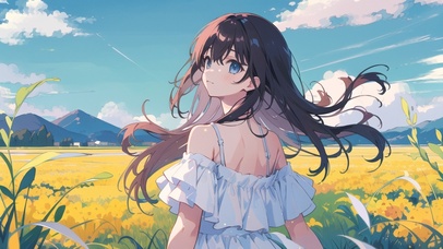 微风轻起，等风也等你