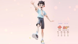 可爱男孩