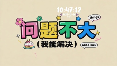 问题不大我能解决