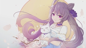 刻晴猫猫二渲（2k）