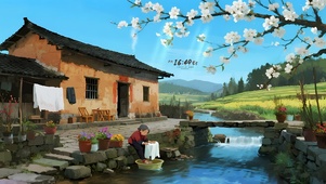 童年外婆小院