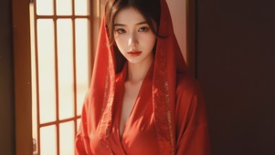 古韵迷人女孩