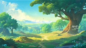 治愈 绿树