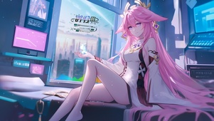 赛博电竞长腿少女