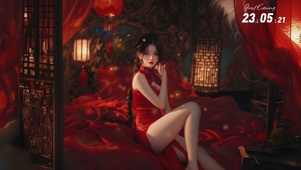 尘世纷纷在扇影里消散