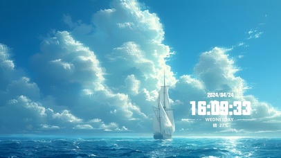 海上帆船（非主题）