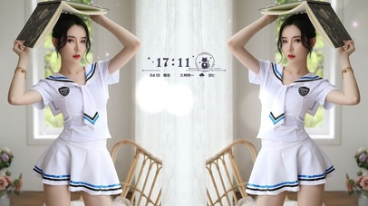 清纯制服小姐姐