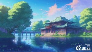闲庭独坐