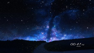 唯美星空桌面