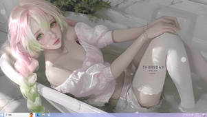 清纯浴缸少女