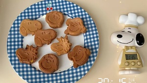 小狗糕点  壁纸