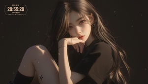 发呆少女