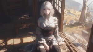 和服美女