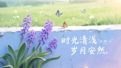 时光清浅，岁月安然