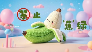 禁止蕉绿