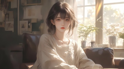 清纯小清新女孩