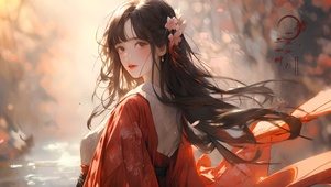 国风温婉气质美女