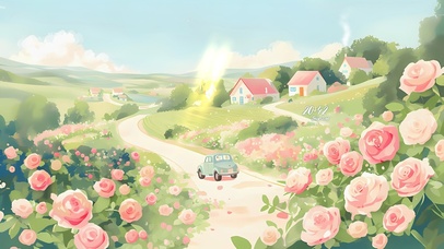 沿途的花一直开