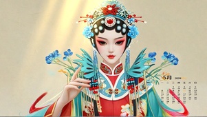 京剧花旦
