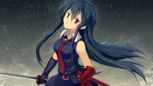 雨中女侠